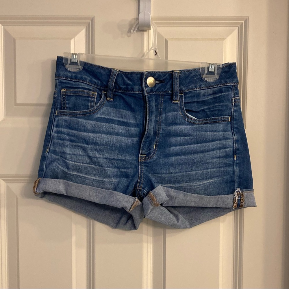 american eagle jean shorts